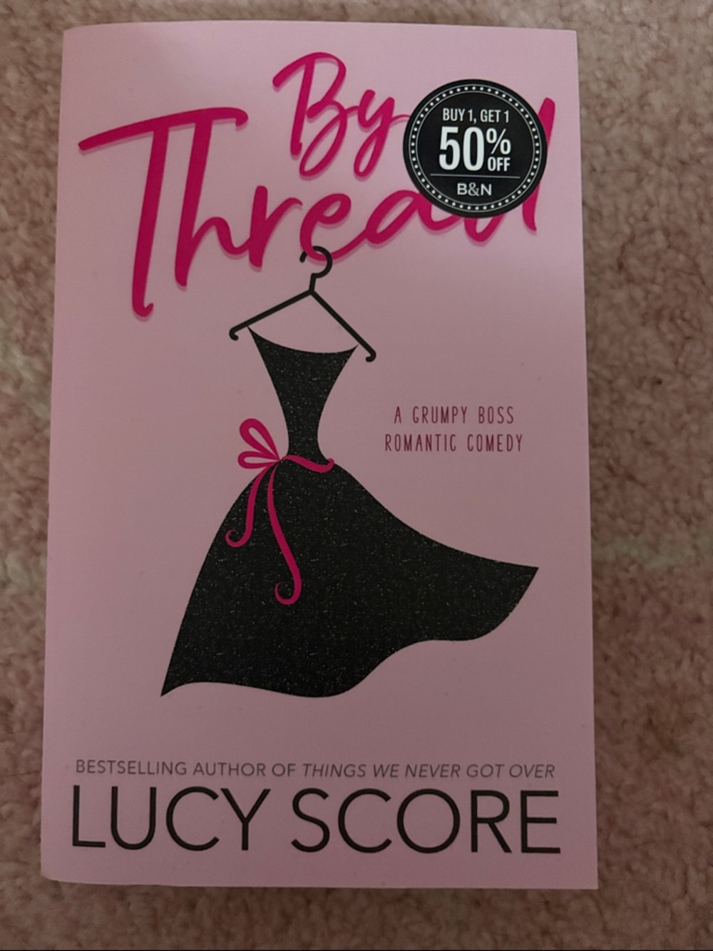 By Thread - Pink Cover Paperback by Lucy Score